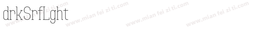 Adirek Serif Light字体转换